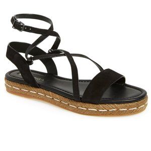 Via Spiga Laney Wraparound Lace Sandal